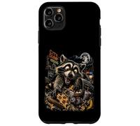 80s Style Raccoon Feral Trash Vintage Style Retro Streetwear Case for iPhone 11 Pro Max