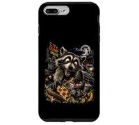 80s Style Raccoon Feral Trash Vintage Style Retro Streetwear Case for iPhone 7 Plus/8 Plus