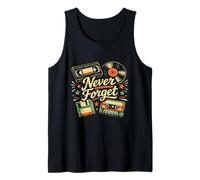 80s Throwback Never Forget Retro Classic Great Times 80's Tank Top