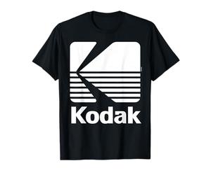 80's Vintage Kodak Logo - White T-Shirt