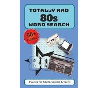 80s word search puzzle book: Wor searches with easy to read print about the 80s, nostalgia, nostalgic and more. 6x9 inches, 110 pages. 50+ puzzles...gift for vacations, holidays and free time