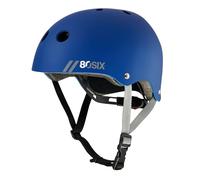 80SIX Multi-Sport Skateboard Helmet for Kids Teens&Adults-Certified Hardshell Protective Scooter&Bike Helmet with Fit Dial for Bike, Skateboard, BMX&Inline Skate,Navy Matte,L/XL