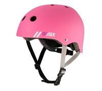 80SIX Multi-Sport Skateboard Helmet for Kids Teens&Adults-Certified Hardshell Protective Scooter&Bike Helmet with Fit Dial for Bike, Skateboard, BMX&Inline Skate,Pink Matte,JR/XS