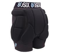 80SIX Protective Padded Shorts-3D EVA Foam Hip, Thigh and Tailbone Protection-Impact-Resistant Crash Pad Gear for Snowboarding, Skiing and Outdoor Sports, Unisex Fit for Kids, Youth and Adults (S)
