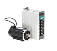 80ST electronic starter 80ST-M02430 AC 220V 400W 730w 750W and 100W with driver SD300-30 IINKUEYK(400W 3000rpm 1.27Nm)