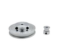 80T Bore 12mm GT2 2M 16&80 Teeth 1:5 Reduction Ratio 3D Printer Part Width 6/10mm Synchronous Wheel Belt 200/280/400/610mm(2GT-280-10MM,16T boer 3mm)