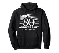80th Anniversary D-Day 2024 Normandy D-Day Pullover Hoodie