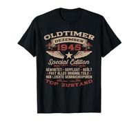 80th Birthday Man Oldtimer December Vintage 1945 Funny T-Shirt