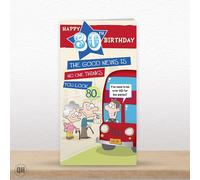 80th Birthday No-one Thinks You Look 80... - Funny 80th Birthday Card
