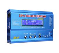 80W 6A Multi-Chemistry Battery Charger Discharger for LiPo Li-ion Li-Fe LiHV NiMH Batteries RC Hobby
