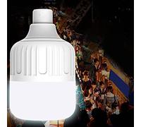 80W Adjustable LED Emergency Light Bulb USB Rechargeable Bulb for Outdoor Night Market Stalls Home Power Failure Long Life 80mm