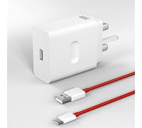 80W Charger for Oneplus 13 13R 12 12R 11 10 9 Pro 10T 10R 8T 8 7T 7 Pro Open Nord 2T CE 3 Lite N30 N20 N10 with 6.6ft Type-C Flash Cable