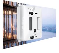 80W Electric Window Cleaner Robot with Remote Control, Smart Window Cleaning Robot with Dual Water Spray, 3000Pa Strong Suction, Window Glass Vacuum Robot for Indoor/Outdoor Windows Mirror