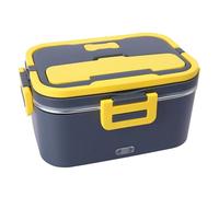 80W Portable Rice Cooker and Food Warmer for Travel and Car Use Automatic Heating Technology Meals Perfectly (G, 23.49cm)