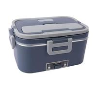 80W Portable Rice Cooker and Food Warmer for Travel Car Use Automatic Heating Technology Keeps Meals Perfect (D, 23.49cm)