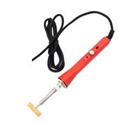 80W Press Welders Pyrography Pen with T Heads Copper Hot Strip Welding Soldering Iron Studios Temperature Adjustable Rapid Heating(80W)