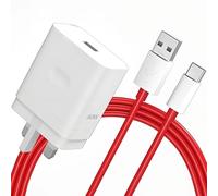 80W USB C Charger for Oneplus 13 13R 12 12R 11 10 9 Pro 10T 10R 8T 8 7T 7 Pro Open Nord 2T CE 3 Lite N30 N20 N10 with 6.6ft Type-C Flash Cable