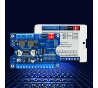 80W Vocie Playback Module,CH358D Low Lever Trigger 8MB DC 9-24V Sound Board with Case,Support USB Download,MP3 Hardware Decoding,10-Way Button One-to-One,8 Combined Playback for Industry Broadcast.