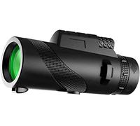 80X100 Monocular Telescope, High Power Monocular HD Bifocal Scope Portable Waterproof & Anti-Fog, BAK4 Prism for Animal Bird Watching Camping Tourist, Smartphone Stand & Tripod