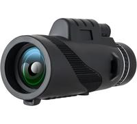 80x100 Monocular Telescope with Smartphone Adapter, Clearly Presenting The Beauty of Nature for Travel, Camping, Hiking, and Wildlife & Bird - Watching