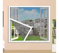 80x100cm,Window Screen DIY Self-Adhesive Window Fly Screen Mosquito Net, Window Screen Fly Screen Mesh Window Curtain DIY Net Keep Insect/Bugs/Flys/Mosquitoes Out