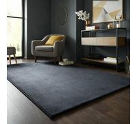 (80x150cm (2.6ft x 5ft), Grey) Pashmina Shaggy Rug with Memory Foam Non Slip Backing -Extra Soft Fluffy Thick Rug for Living Room and Bedroom