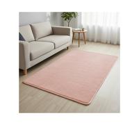 (80x150cm (2.6ft x 5ft), Light Pink) Luxury Super Soft Area Rug - Short Pile Non-Slip Rug for Bedroom & Living Room
