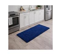 (80x150cm (2.6ft x 5ft)) Navy Blue Shaggy Rug - Ultra Soft Plush 450GSM Thick Pile Fluffy Shag Area Rug for Bedroom & Living Room