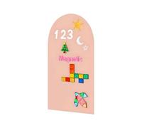 80x40cm Large Adhesive Foam Wall Decal Erasable Foam Chalkboard Kids Writing Drawing Board for Homeschooling Interactive Play Board