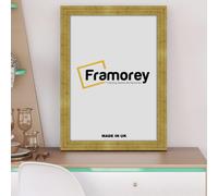 (80x60 CM) Gold Photo Frames / Picture Frame / Handmade Wood Effect Step Style Frame / Wall Art Poster Frames / Various Size
