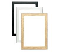 80x60cm Black Picture frame. 24mm Thin Wall Hanging & Tabletop Photo frames for Home/Wall Décor