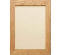 80x80cm Oak wooden effect Photo / Picture frame Wall Mountable with acrylic display
