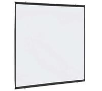 (81'' (1:1)) vidaXL Projection Screen Wall-Hanging Home Theater Presentation Screen 4:3