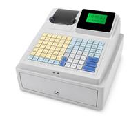 81-Key Electronic Cash Register with English Keyboard for Retail | Digital Display Device with USB Data Transfer and 3 Reporting Modes for Retail and Hospitality Solutions