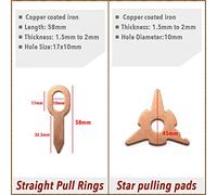 81 Pieces Dent Puller Kit for Car Body Repair - Spot Welder Machine with ABS and Copper Construction - Includes 6 Finger Puller Claw Hook and Dual End Welding Tip for Dent Removal