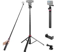 81'' Webcam Tripod Stand Holder for Elgato Razer Logitech Webcams iPhone Samsung Smartphone,Compatible with Gopro Action Cameras