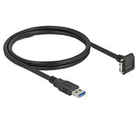 81030 Cable USB A plug, USB B Micro plug 90° up/down 1m DELOCK