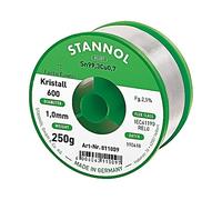 811009 Solder Wire Sn993Cu07 1mm 250g Lead Free Packaging: Spool 25% STANNOL