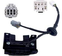 81260-2V010, Outside HDL Lock Assy - T Lid for Hyundai Veloster with Camera 1.6L V4 Engine 2012-2017, Tailgate Rear Hatch Handle Release Button Switch