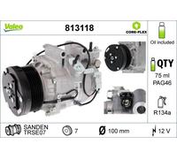 813118 COMPRESSOR, AIR CONDITIONING VALEO