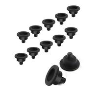815689 Grate Rubber Feet for Wolf Stove Rubber Foot Range Parts 1/5’’, Wolf Gas Stove Cooktop Range Grate Foot, Wolf Rubber Pads for Grate Feet, Wolf Stove Parts Grate Protector Top Bumpers 12Pcs