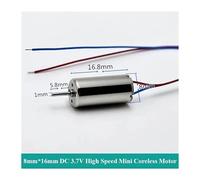 816 8mm*16mm Coreless electronic starter DC 3.7V 55000RPM High Speed Strong NdFeB Magnetic Hollow Cup electronic starter 1mm Diameter Shaft IDGTTLDF