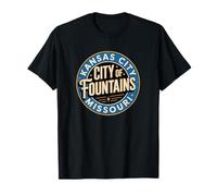 816 is The City of Fountains | Vintage Kansas City Missouri T-Shirt