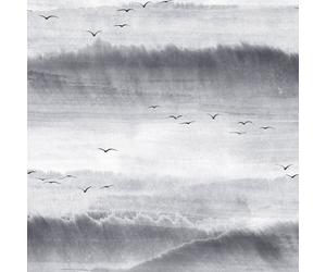 81628 - The New Design Book Motif Silver Grey Galerie Wallpaper