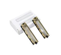 8173-700 Foil Shaver Replacement Head Set Professional Foils And Cutter Blades,Compatible For KTM, WAHL， 5 Star Series Vanish Shaver(1 Pair Gold Net)