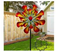 81in Windmills For The Yard, Yard Spinners Metal Large Clearance 3D Wind Sculptures and Spinners Outdoor Wind Spinners Outdoor Metal for Home Lawn Backyard Patio Decor