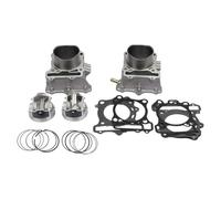 81MM Motorcycle Cylinder Kit Piston Ring Gasket Fit For V-Strom 650 DL650 DL SV650 SV Engine Big Bore Cylinder Kit