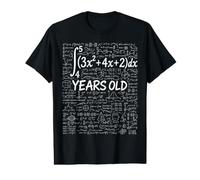 81st Birthday Integral Calculus Math Nerd Funny Value Graphic T-Shirt