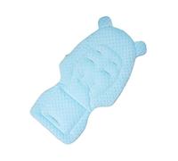 81x41cm Reversible Dotted Backing Seat Pad Soft Cotton Velvety Strollers Insert for Newborns High Chairs Pram Cart Baby Strollers Accessory