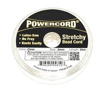 82 Feet Powercord Stretch Elastic Cord 0.5mm for Jewelry Making